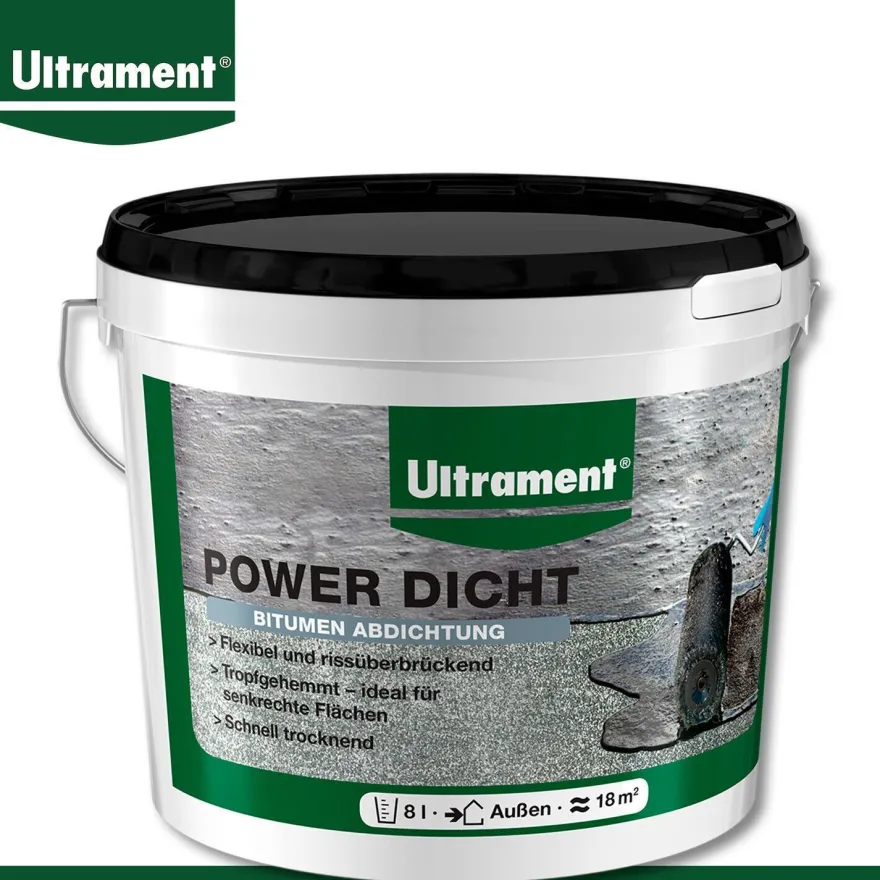 Ultrament 8 l Power Dicht Universalabdichtung Gebrauchsfertig Flexibel