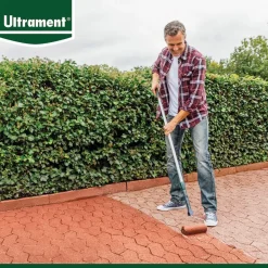 Ultrament 2 x 2,5 l Pflaster Frisch Betonlasur Betonfarbe Auffrischung Rot