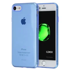 Ultra Slim Case iPhone SE / 8 7 / Plus TPU Schutz Hülle Soft Cover Clear Farbe Folie