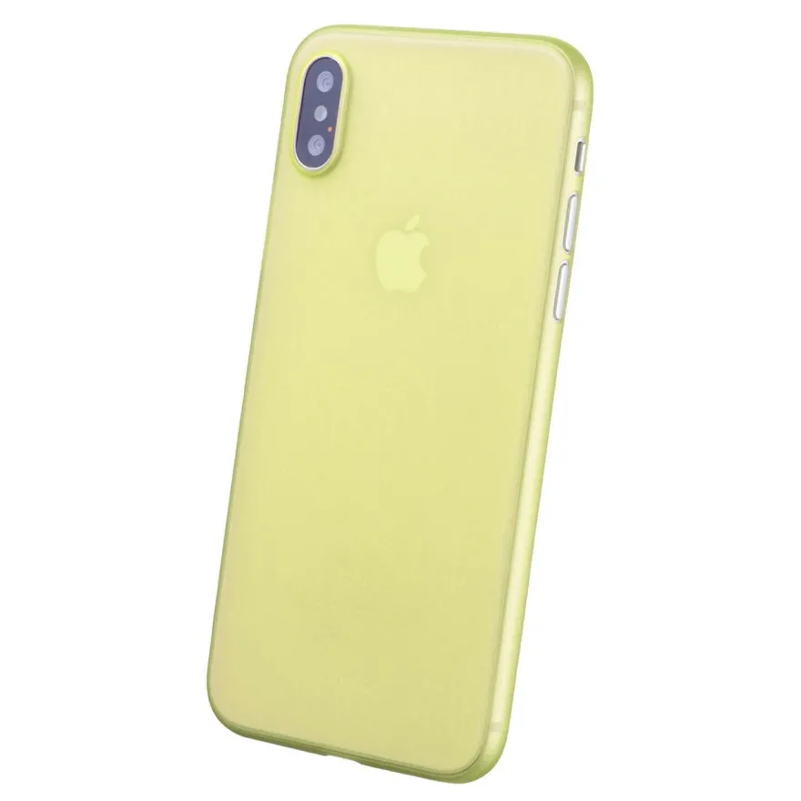 UltraSlim Case iPhone X Matt Clear Schutz Hülle Skin Cover Tasche Schale Folie