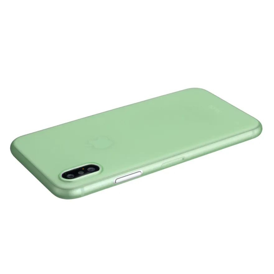 UltraSlim Case iPhone X Matt Clear Schutz Hülle Skin Cover Tasche Schale Folie