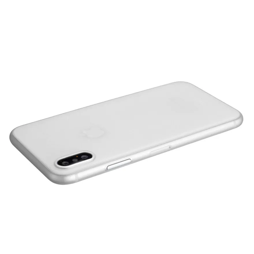 UltraSlim Case iPhone X Matt Clear Schutz Hülle Skin Cover Tasche Schale Folie
