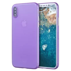 UltraSlim Case iPhone X Matt Clear Schutz Hülle Skin Cover Tasche Schale Folie
