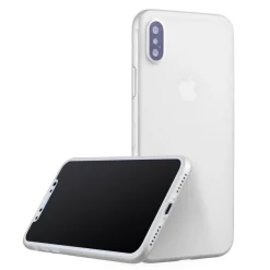 UltraSlim Case iPhone X Matt Clear Schutz Hülle Skin Cover Tasche Schale Folie
