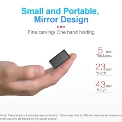 Ultra-Thin Tiny Mini Voice Recorder 4-32GB Digtal Professional Sound Activated Dictap
