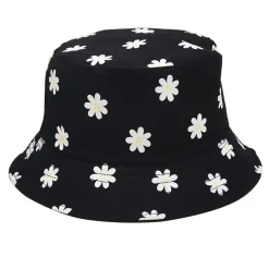 Umeepar Fischerhut 2 in 1 Wendbar Sommerhut mit Blumenmuster für Damen und