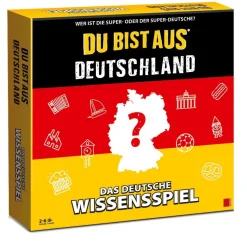 Unique Gaming Brettspiel Du bist aus Deutschland Gesellschaftsspiel Wissensspiel