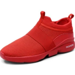 Unisex Turnschuhe Schlupfen Laufschuh Damen Weich Reisen Sport Wanderschuhe Mode