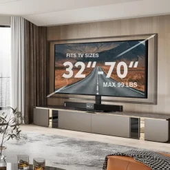 Universal TV-Ständer schwenkbar 32-70 Zoll TV 80 Grad schwenkbar