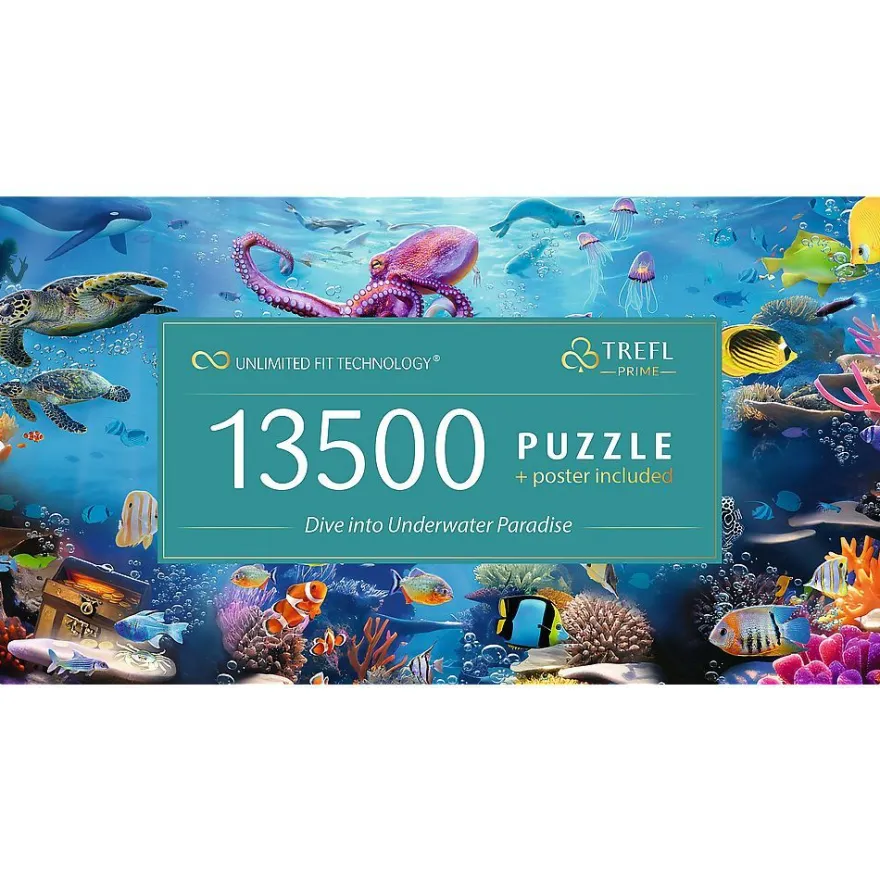 Unterwasserparadies 13500 Teile Puzzle