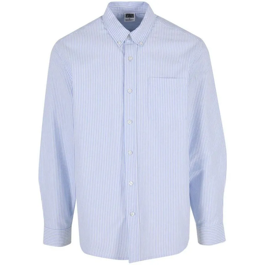 Urban Classics Shirt Striped Button UP Oxford TB8093