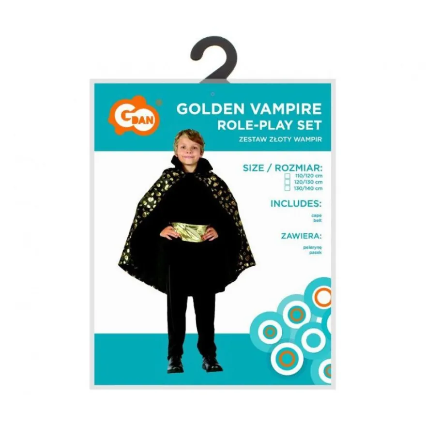 Vampir Golden Verkleidung 110/120 cm