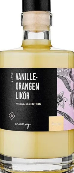 Vanille Orangen Likör - Wajos Selection 0,35l 17% Vol