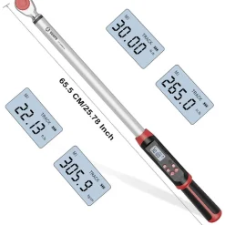 VANPO Digitaler Drehmomentschlüssel 1/2 Zoll, 17-340 Nm, mit Speicher, Summer