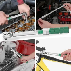 VANPO Drehmomentschlüssel 3/8 Zoll, 5-60 Nm Set für Fahrrad/Motorrad