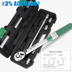 VANPO Drehmomentschlüssel 3/8 Zoll, 5-60 Nm Set für Fahrrad/Motorrad