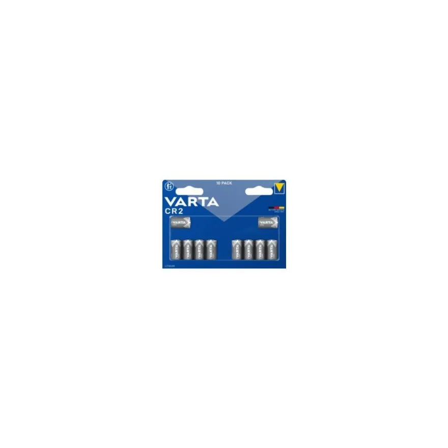 10 VARTA Batterien CR2 Fotobatterie 3,0 V