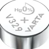 Varta Watch Knopfzelle silberoxid V329/SR731 1,55 V (1er Blister)