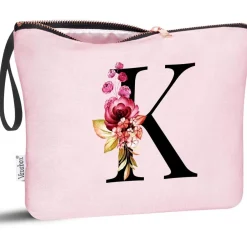 Vavabox Personalisierte Kosmetiktasche mit Initialen - Perfektes Geschenk für