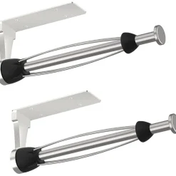 VEHHE Küchenrollenhalter (2er-Pack) - Edelstahl, ohne Bohren montierbar, für