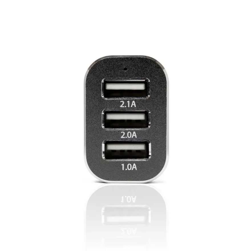 Veho VAA-010 - Kfz-Batterieladegerät - 5.1 A - 3 Ausgabeanschlussstellen (USB)