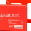 Verbandkasten Betriebsverbandkasten DIN 13157:2021-11 Orange mit Wandhalterung