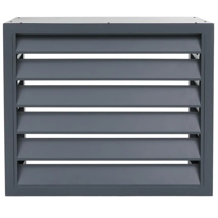 Verkleidung für Klimaanlage/Wärmetauscher HWC-O43, Abdeckung, Metall 73x97x38cm