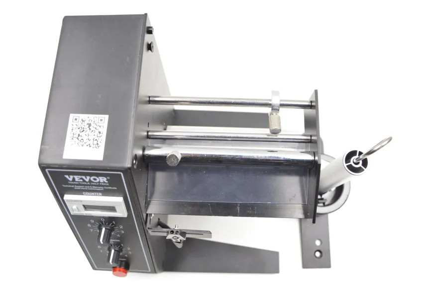 VEVOR Automatischer Etikettenspender 15-125mm einstellbare Geschwindigkeit