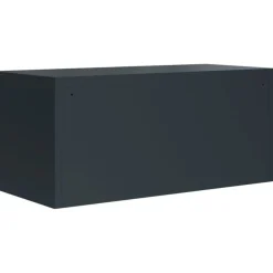 vidaXL Aktenschrank Anthrazit 90x40x220 cm Stahl