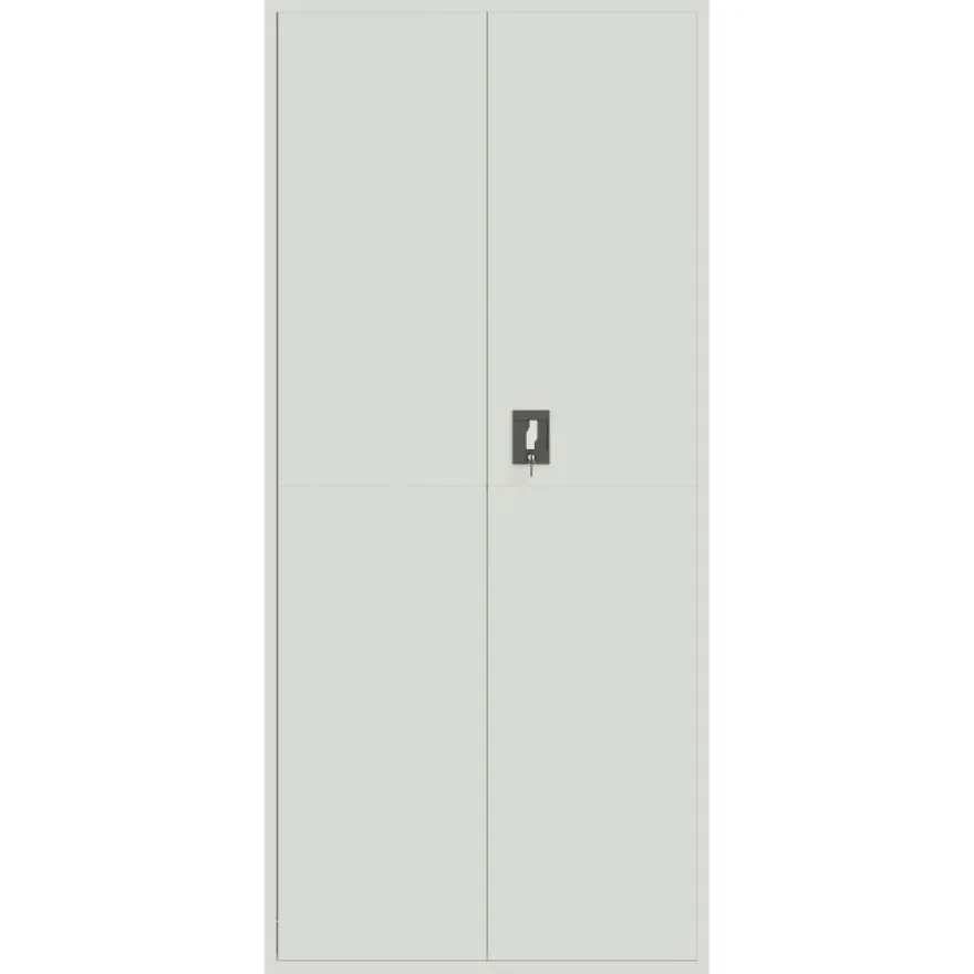 vidaXL Aktenschrank Hellgrau 90x40x240 cm Stahl