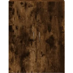 vidaXL Aktenschrank Räuchereiche 60x32x77,5 cm Holzwerkstoff