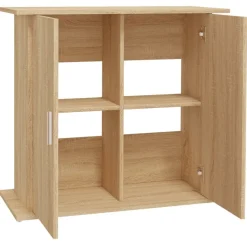 vidaXL Aquariumständer Sonoma-Eiche 81 x 36 x 73 cm Holzwerkstoff