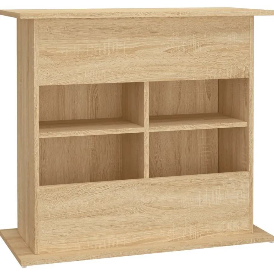 vidaXL Aquariumständer Sonoma-Eiche 81 x 36 x 73 cm Holzwerkstoff