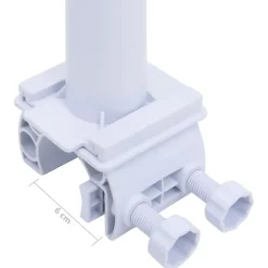 vidaXL Aufrollvorrichtung für Poolplane Kunstoffbasis