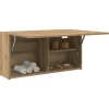 vidaXL Bad-Wandschrank Artisan-Eiche 80x25x40 cm Holzwerkstoff