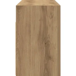 vidaXL Bad-Wandschrank Artisan-Eiche 80x25x40 cm Holzwerkstoff