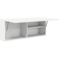vidaXL Bad-Wandschrank Weiß 100x25x40 cm Holzwerkstoff