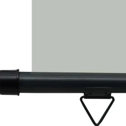 vidaXL Balkon-Seitenmarkise 85x250 cm Grau