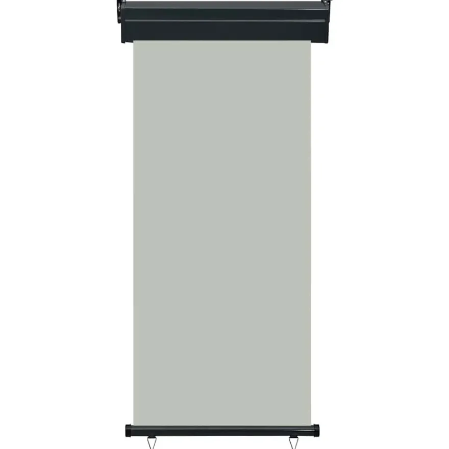 vidaXL Balkon-Seitenmarkise 85x250 cm Grau