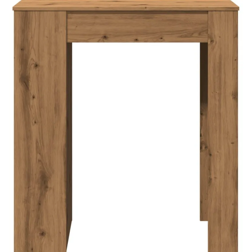 vidaXL Bartisch mit Regal Artisan-Eiche 95x47x103,5 cm Holzwerkstoff