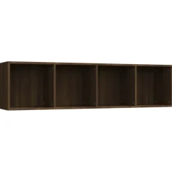 vidaXL Bücherschrank/TV-Schrank Eichen-Optik 143x30x36cm Holzwerkstoff