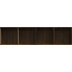 vidaXL Bücherschrank/TV-Schrank Eichen-Optik 143x30x36cm Holzwerkstoff