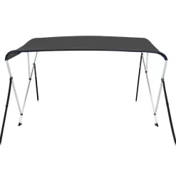 vidaXL 3-Bow Bimini Top Anthrazit 183x160x137 cm