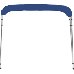 vidaXL 4-Bow Bimini Top Blau 243x180x137 cm