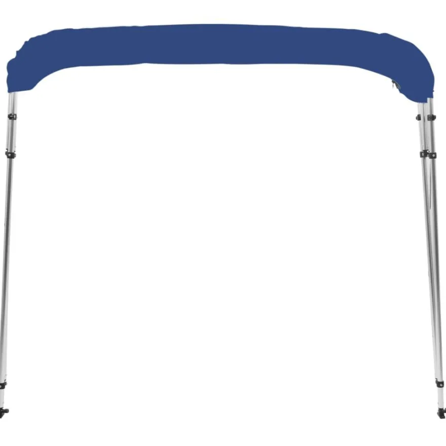 vidaXL 4-Bow Bimini Top Blau 243x180x137 cm
