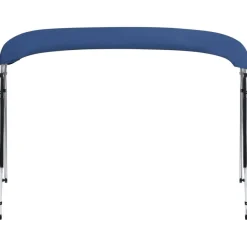 vidaXL 4-Bow Bimini Top Marineblau 243x(230-244)x137 cm