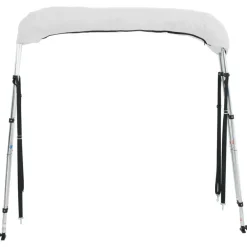 vidaXL 3-Bow Bimini-Top mit Seitenteilen 183x(185-198)x137 cm