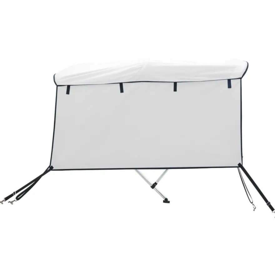 vidaXL 3-Bow Bimini-Top mit Seitenteilen 183x(185-198)x137 cm