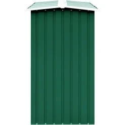 vidaXL Brennholzlager Verzinkter Stahl 330 x 92 x 153 cm Grün