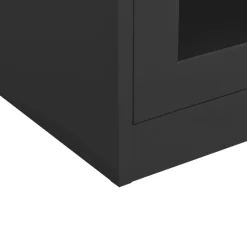 vidaXL Büroschrank Anthrazit 90x40x70 cm Stahl